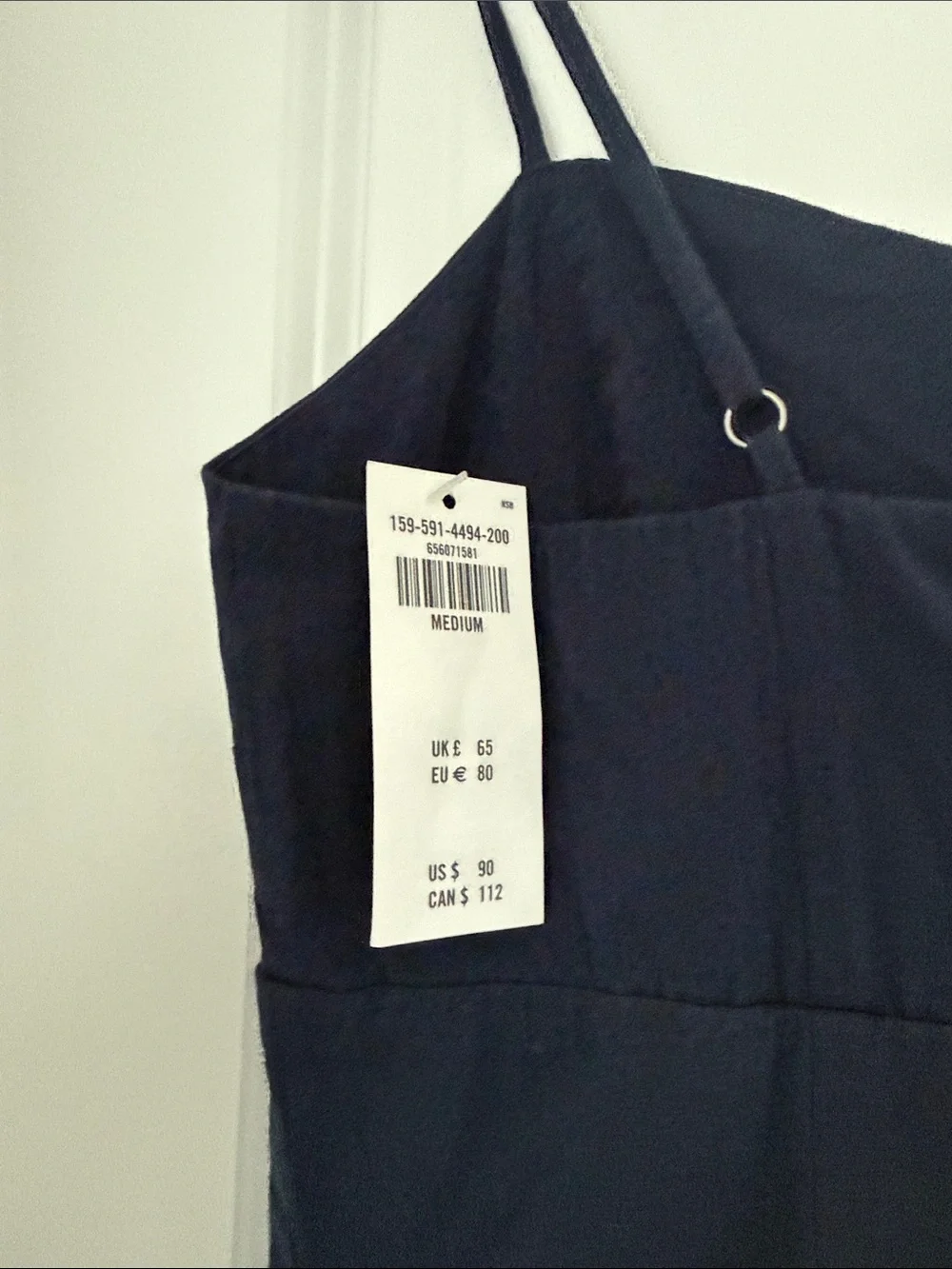 Abercrombie & Fitch Navy Blue Maxi Slip Dress